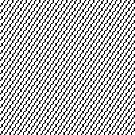 Vector monochrome seamless textile background of repeating elements illustration.のイラスト素材