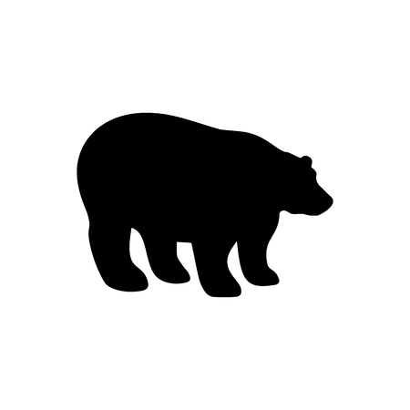 Animal silhouette for nature design.のイラスト素材