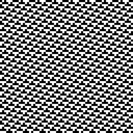 Vector monochrome seamless textile background of repeating elementsのイラスト素材