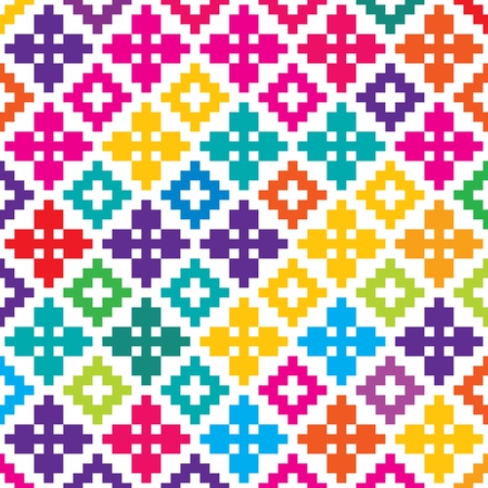 Vector classical textile pattern for fashion designのイラスト素材