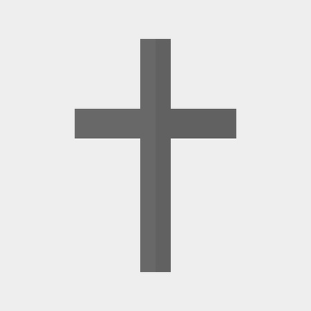 Vector abstract cross symbol for simple design.のイラスト素材