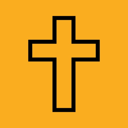 Vector abstract cross symbol for simple designのイラスト素材