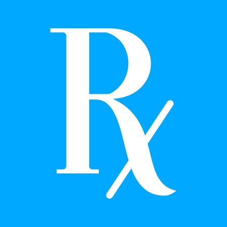 Vector Prescription - symbol of pharmacologyのイラスト素材