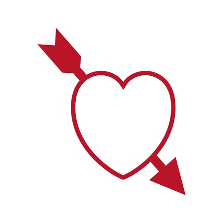 Happy Valentines Day poster. Vector Love Symbol.のイラスト素材