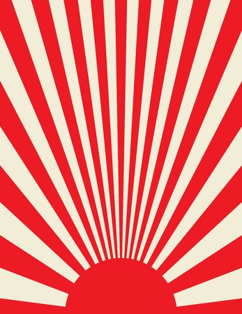 Vector Sunburst background for print, gift, web, scrap and patchworkのイラスト素材