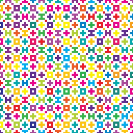 Fashion Fabric Textile Background of repeating elementsの写真素材