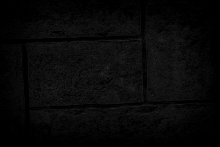 brick black background, old black vignette border frame white gray background.の写真素材