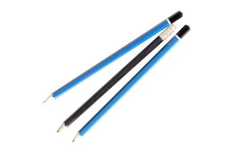 pencil isolated on white background.の写真素材