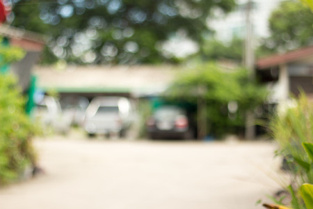 park blur background with bokeh.の写真素材