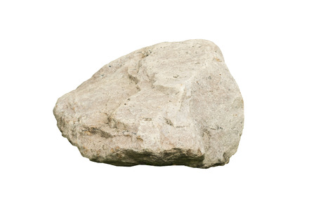 stones isolated on white background.rock stone isolated on white background.の写真素材