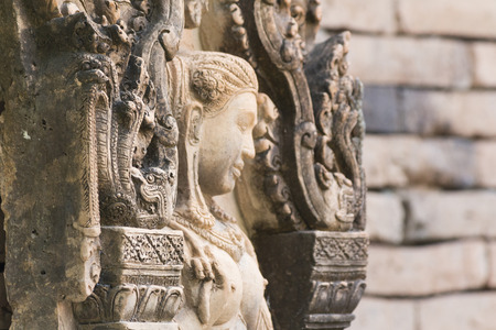 Stone statue in Chiang mai hotel ,Chiangmai, Thailand