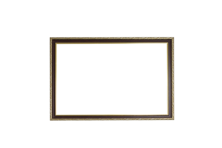 photo frame isolated on white background.の写真素材