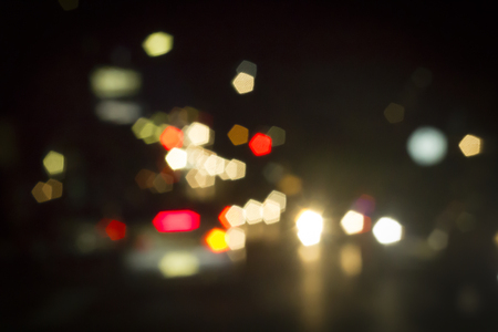abstract black background.abstract blurred road background.の写真素材