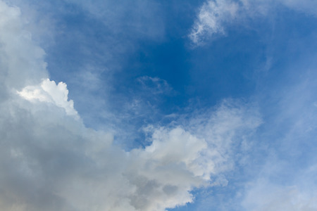 Sky and cloudsの写真素材