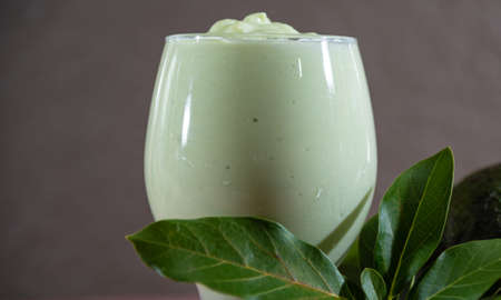Avocado cream (Persea americana Mill). Avocado has several health benefits, such as preventing...