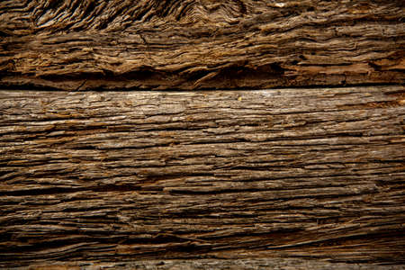 Wood waste. Background of leftover wood collected in waste from civil construction work.の写真素材