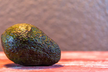 Avocado fruits. Persea americana) in its natural state. Stone fruit. Food consumed fresh and in...