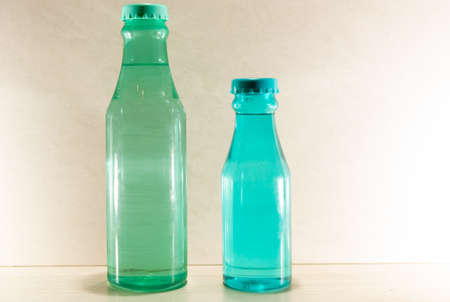 Colorful and decorative glass bottles. Decorated bottles can still be an excellent alternative for...