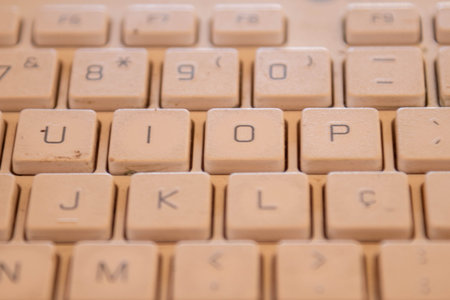 Computer keyboard.の写真素材