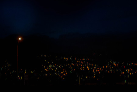 Guanajuato, Gto, MEX - August 2017: view from DCEA, in Guanajuato.のeditorial素材