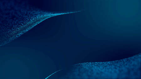 3d illustration . Futuristic technology style. Neon Sign . Futuristic Technology HUD Element ....