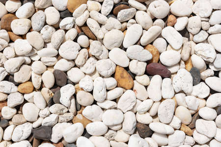 Sea stones background. Texture and Nature concept.