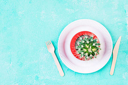 April 22, Earth Day. Plastic free background. Eco friendly, zero waste, concept.