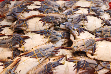 Blue Swimming Crabs preserve by fish sauce, Thailand .