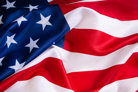 American flag background. Concept for independence, memorial day or labor day. Culture of the USA....