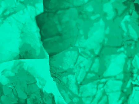 vibrant colourful ocean green crushed paper high quality image or photographの写真素材