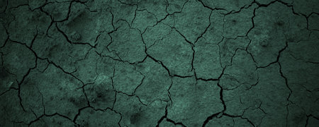 Cracked wall for background. Cracked dry ground