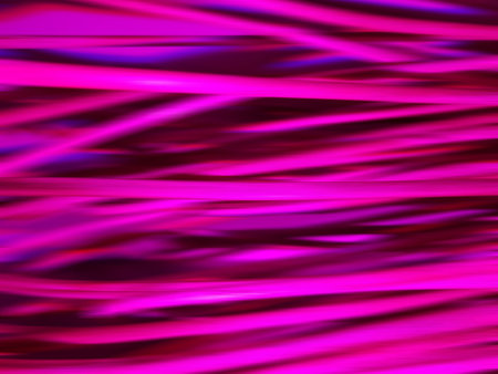 Motion blur neon curves background. Blurred photo with colorful horizontal lines pink, purple, violet, dark blue. Image for web banner.の写真素材