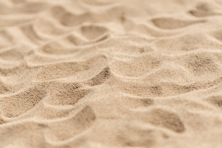 dry sand texture backgroundの写真素材