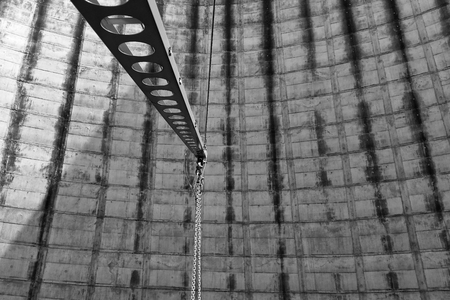 Inside crane