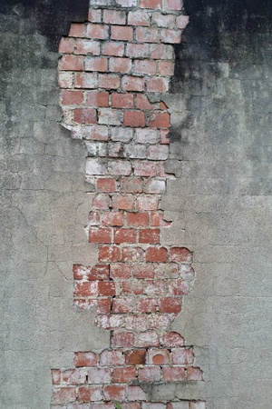 Old wallの写真素材