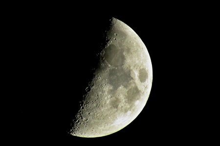 crescent moonの写真素材