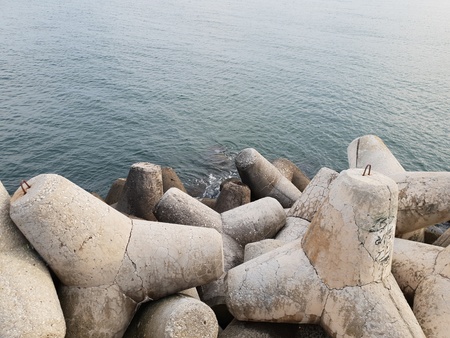 coastal protectionの写真素材