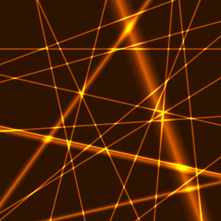 Glow Gold lines grid backgroundのイラスト素材