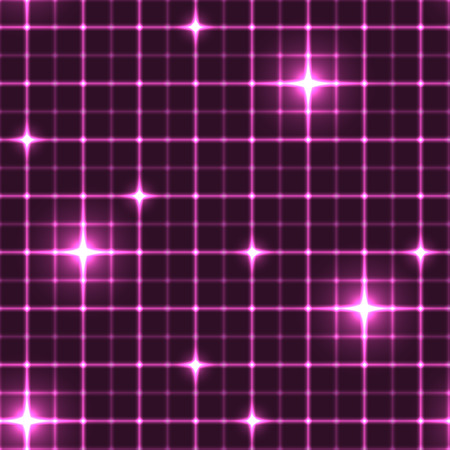 Dark pink grid with glowing points.のイラスト素材
