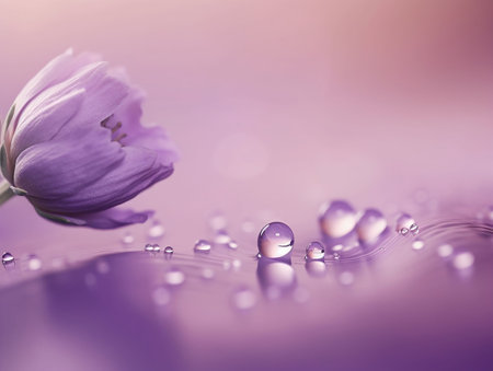 Sweet color beatiful flowers in soft style for backgroundの素材