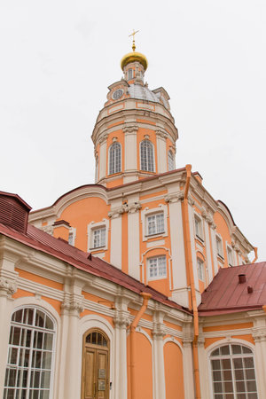 Trinity Lavra of St. Sergius in Saint Petersburgの写真素材