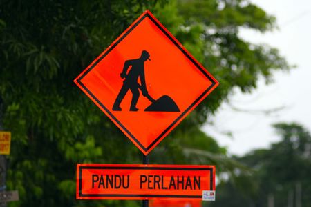 Road signboardの写真素材