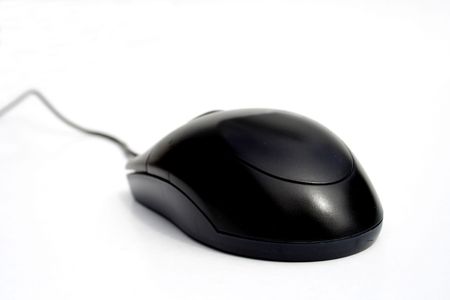 Close up of computer mouse
