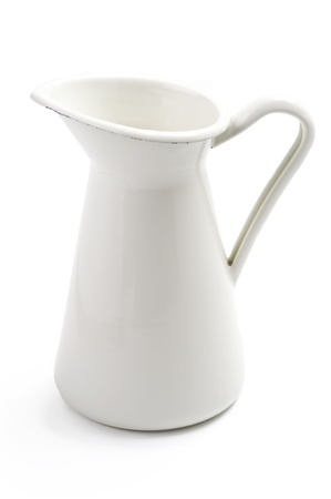 white jug or pitcherの写真素材