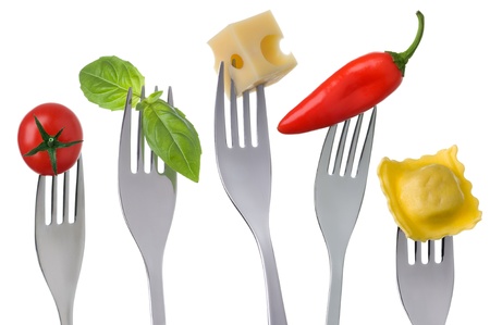 healthy vegetarian food groups protein carbohydrate fruits vegetables and fatsの写真素材