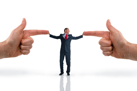 businessman accusation conceptの写真素材