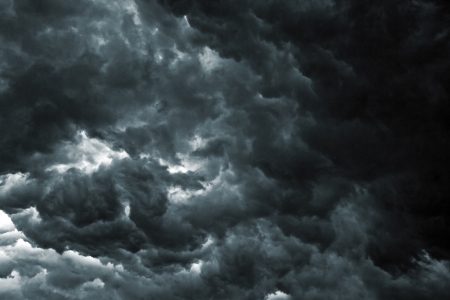 Beautiful storm sky with clouds, apocalypse like