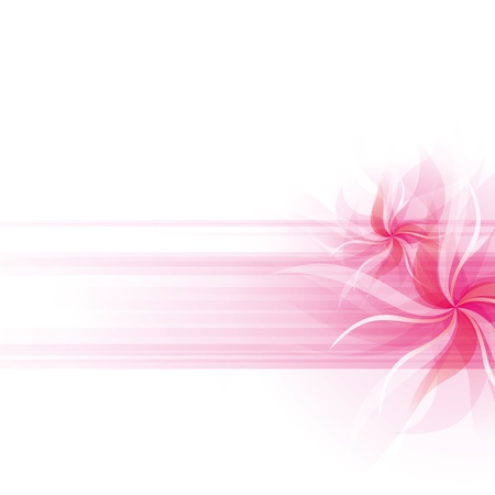 Abstract background with flowers and spase for your textのイラスト素材