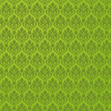 vector wallpaper with flowersのイラスト素材