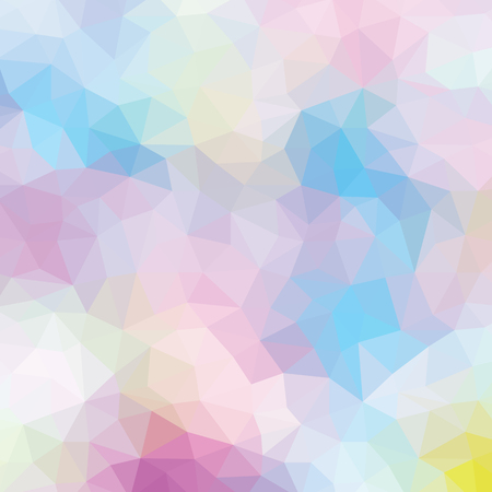 Flowers poly background. Vector Polygon Abstract modern Polygonal Geometric Triangle Background....